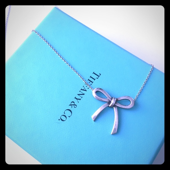 Tiffany & Co. Jewelry - Tiffany bow necklace large